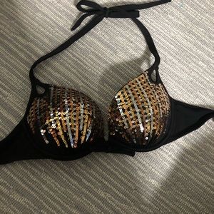 Victoria’s Secret Sequin Push-up Bikini Top